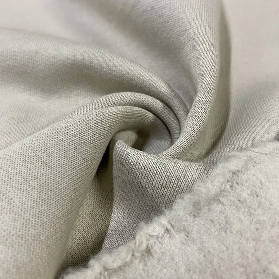 Natural Yusuf Uçar Örme Kumaş three-thread fabric with a soft reverse